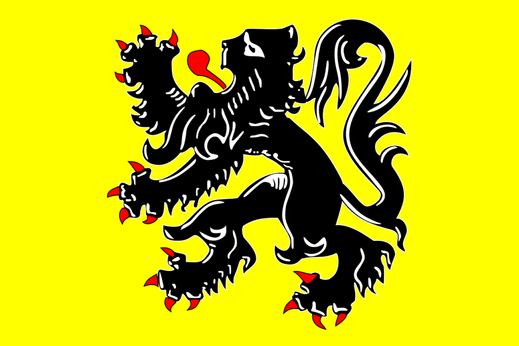Флаг Фландрии. 12 бельгийских столиц